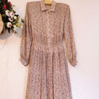 Đầm vintage Xuân Tóc Đỏ
