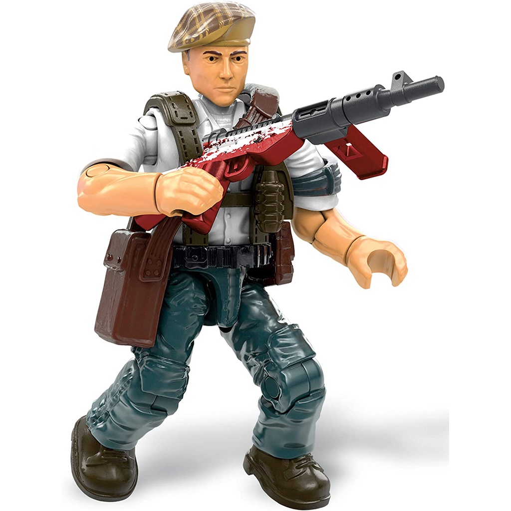 Mega Construx Call of Duty - WWII Resistance Fighter - Bộ xếp hình Mega Construx