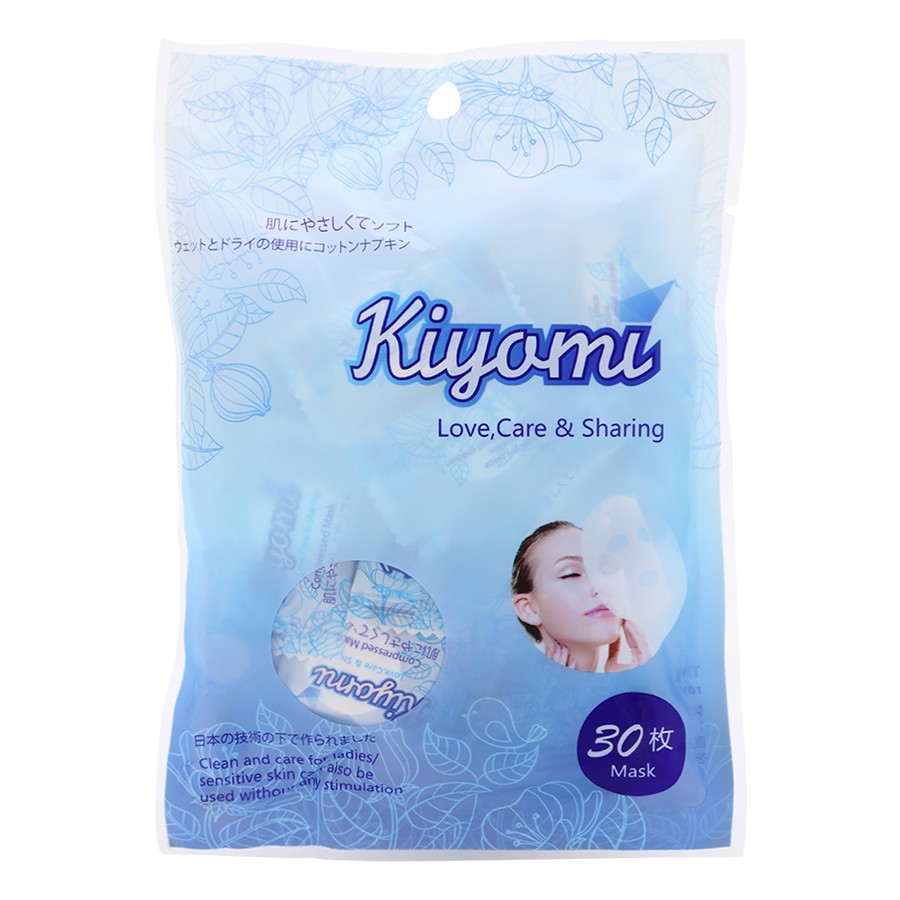 Túi Mặt Nạ Nén Hình Viên Kẹo Nhật Bản Kiyomi