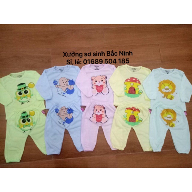 SALE SHOCK!!Set 5 bộ dài tay cho bé