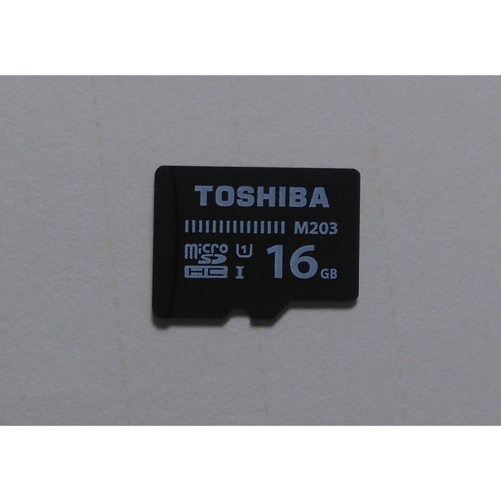 Thẻ nhớ 16GB Micro SD TOSHIBA M203 Class10 mới, chính hãng bảo hành 2 năm