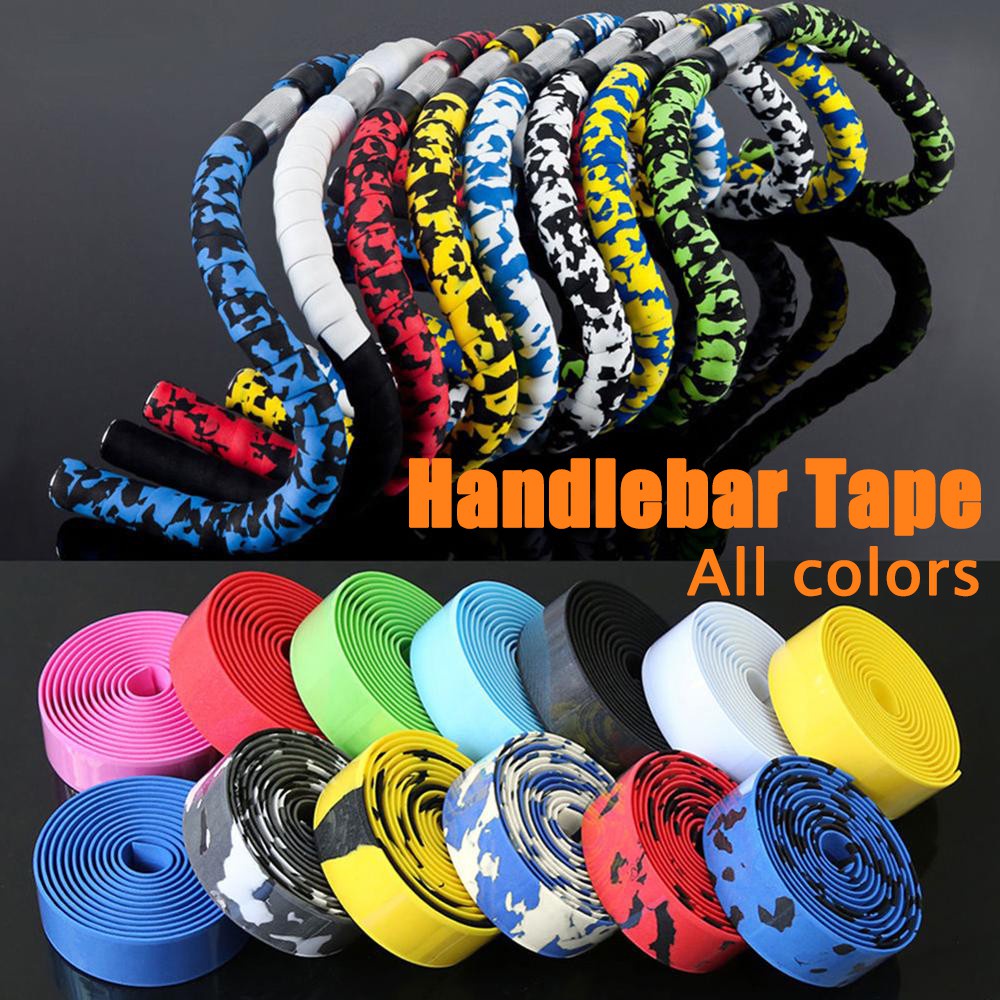 Set 2 Vỏ Bọc Vô Lăng Xe Đạp 2M Bằng Cao Su Chống Trượt