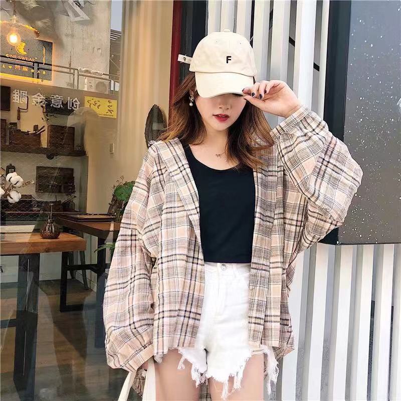 Áo Sơ Mi Tay Dài Thoáng Khí Thời Trang Mùa Hè Cho Nữ