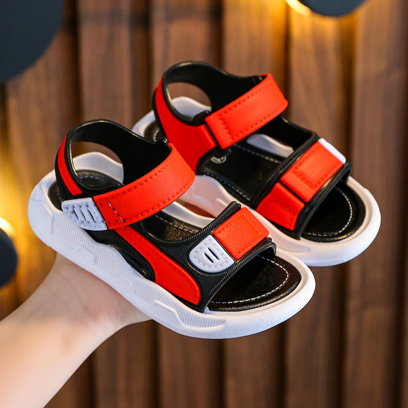 Giày Sandal Đế Mềm Cỡ Vừa Thời Trang Mùa Hè Dành Cho Bé Trai