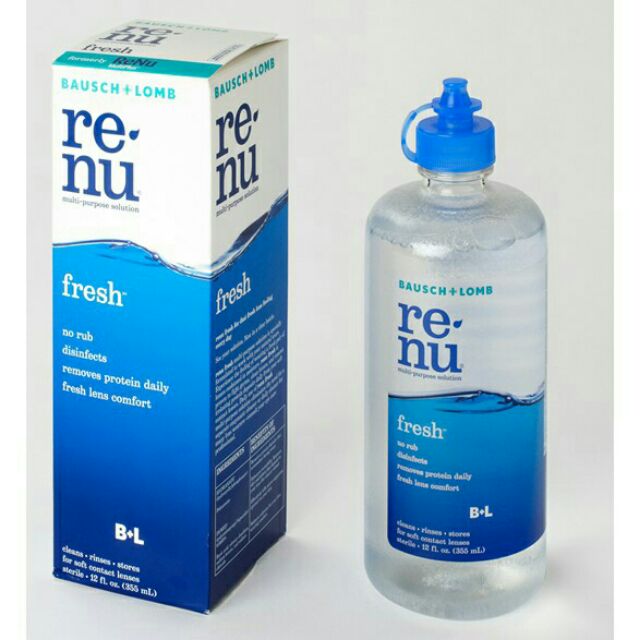 NƯỚC NGÂM LENS RENU - MỸ( LOẠI 355ML )