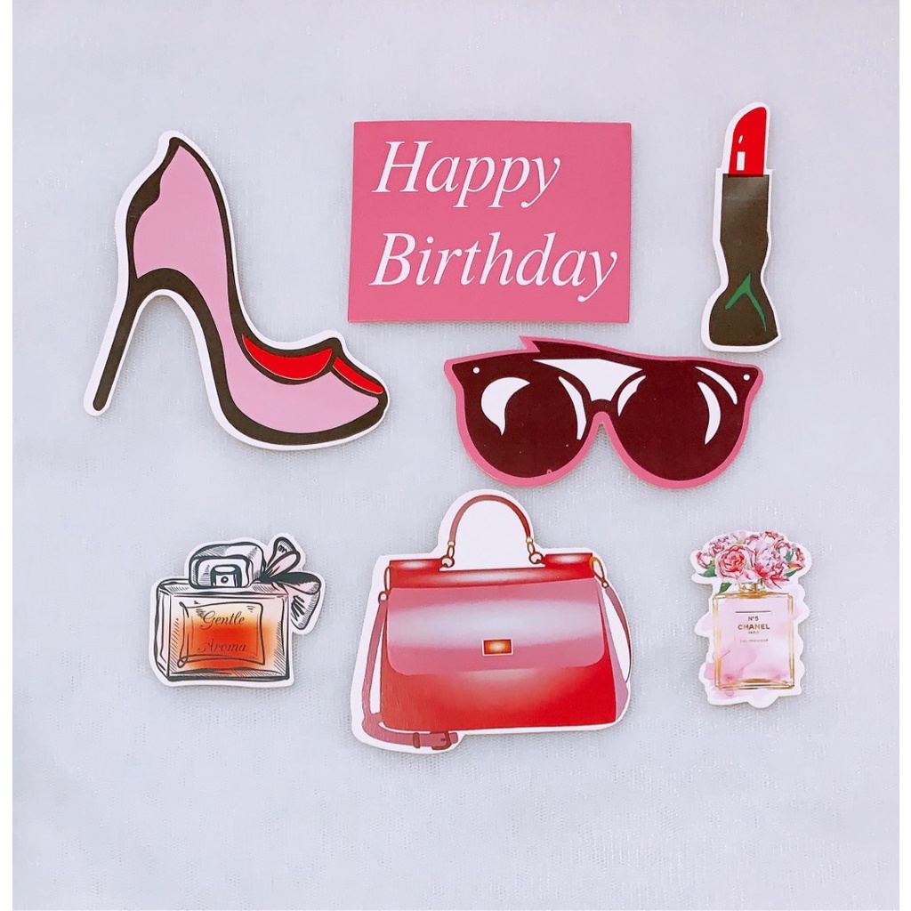 10 set cắm giấy son giày kính-Q3319