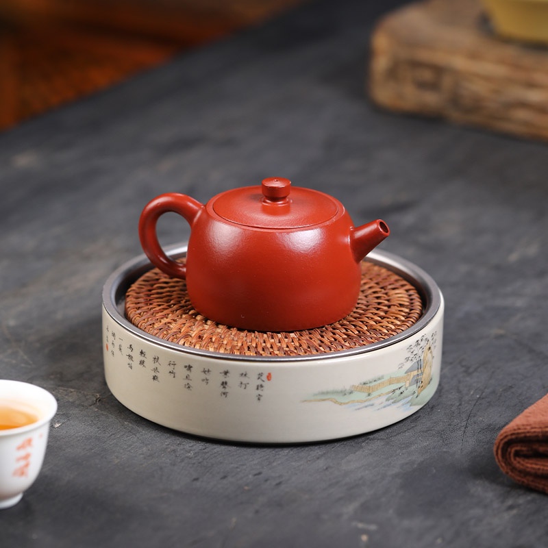 Ấm Tử Sa Nghi Hưng Tỉnh Lan 140 ml (Đại Hồng Bào)