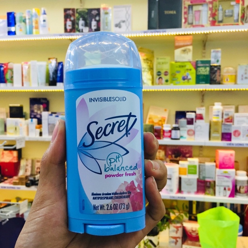 Lăn khử mùi Secret Powder Fresh chính hãng Mỹ 73g, lăn dạng sáp dành cho nữ