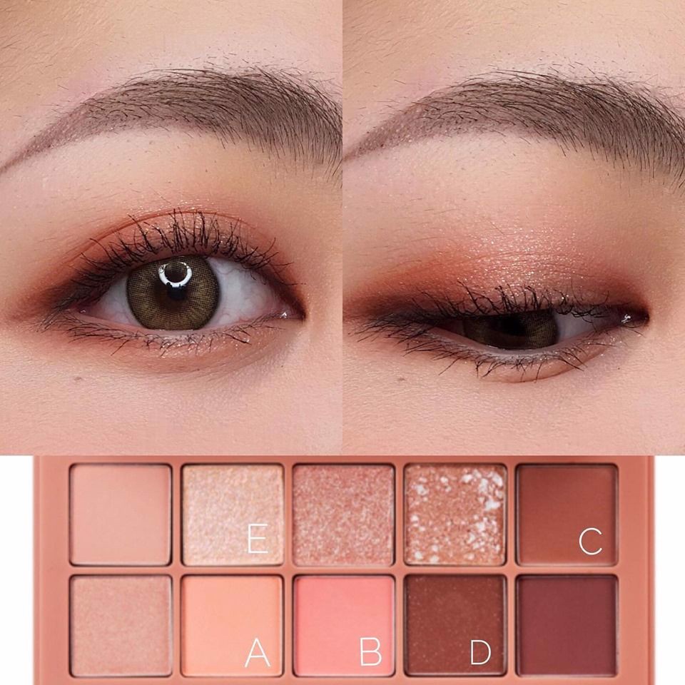 Bảng phấn mắt Clio Pro Eye Palette 10 ô màu xinh, bám màu lâu HONGS KOREA