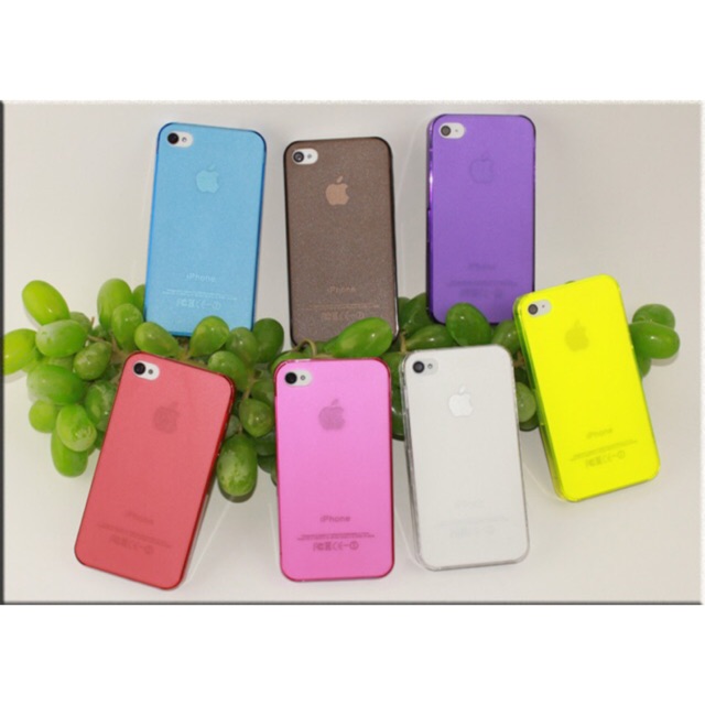 Ốp Lưng Silicon và viền nhôm iphone iphone cho điện thoại Iphone 4/4s,