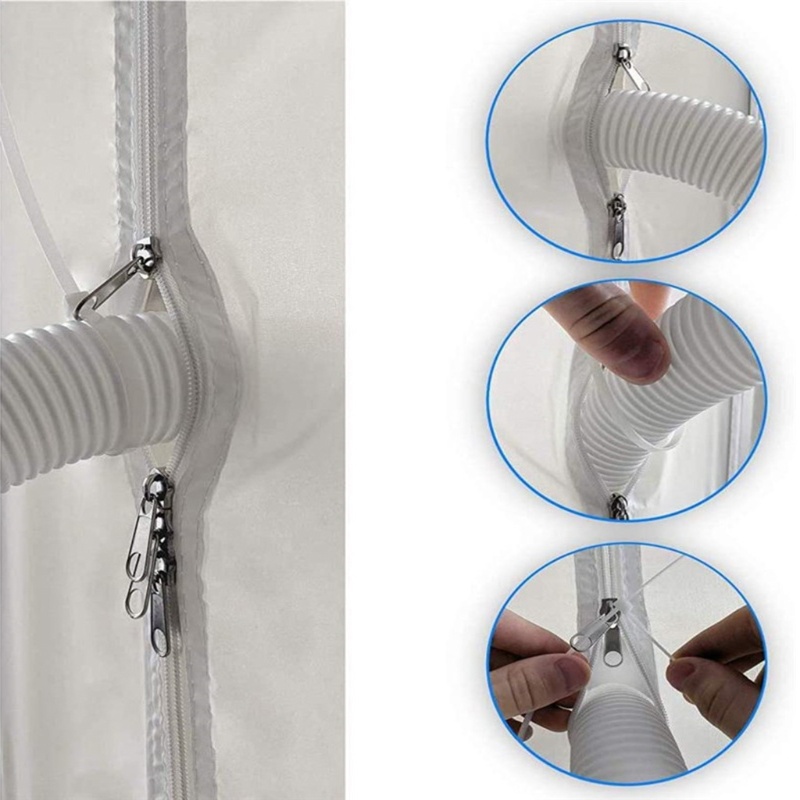 Aoto Vải Bọc Kín Cửa Trượt Cho Máy Điều Hòa Không Khí Nhỏ Gọn