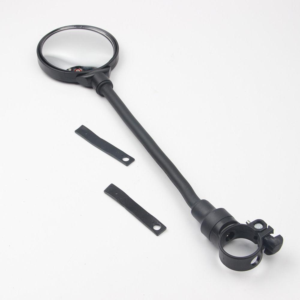 Gương Chiếu Hậu Màu Đen Xoay 360 Độ Chuyên Dụng Cho Xe Mô Tô° Gương Chiếu Hậu Xoay Tròn Có Thể Điều Chỉnh Tiện Dụng