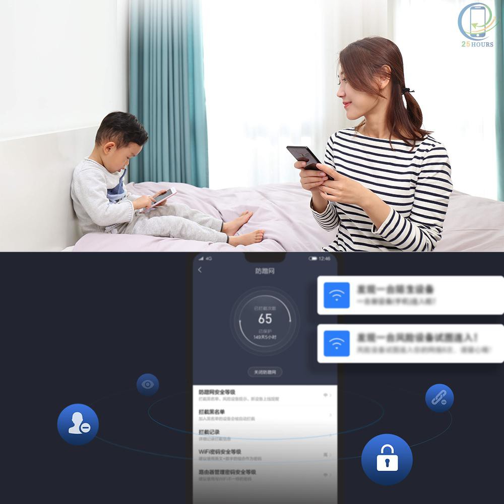 Thiết Bị Phát Wifi Không Dây 4a 25hours Xiaomi Mi 4a 5.0ghz 1167mbps 4 Ăng Ten 64mb | BigBuy360 - bigbuy360.vn