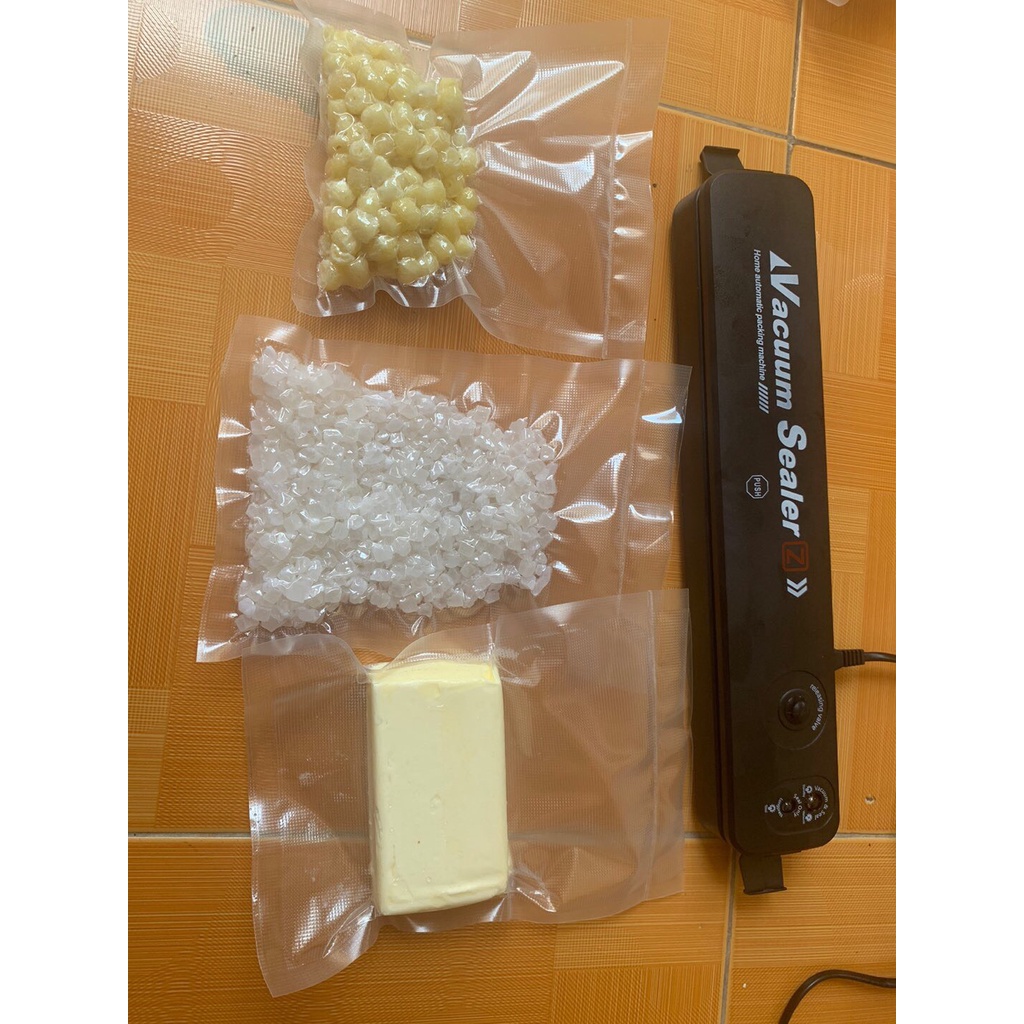 Máy hút chân không Mini Vacuum Sealer hàn miệng túi đóng gói tăng thời gian bảo quản thực phẩm, Bảo vệ sức khỏe gia đình