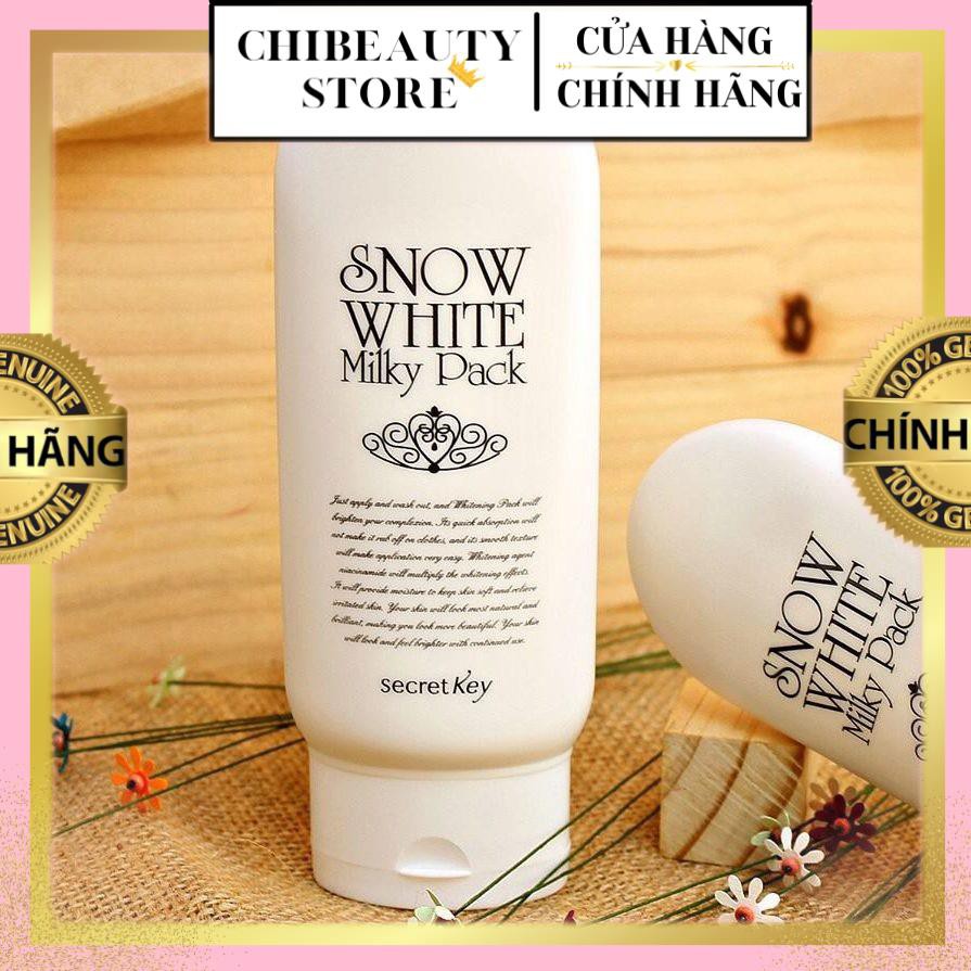 Kem Ủ Trắng Secret Key Snow White Milky Pack (200ml)