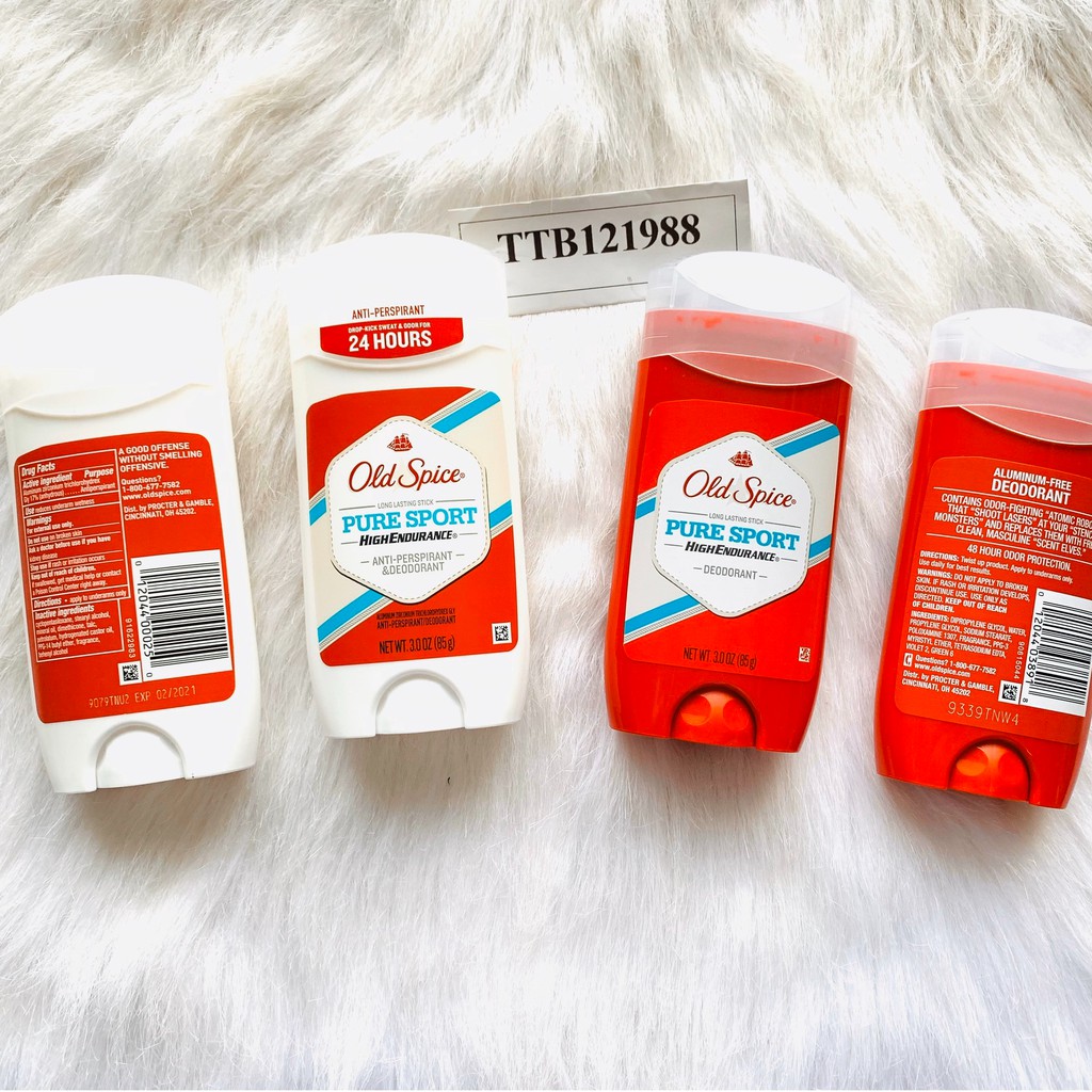 SÁP KHỬ MÙI DẠNG LĂN OLD SPICE LONG LASTING MỸ 73G Đủ Loại