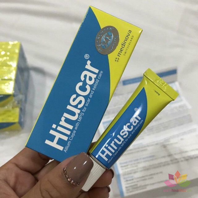 Gel làm mờ şẹo Hirucas -7g (Thailand)