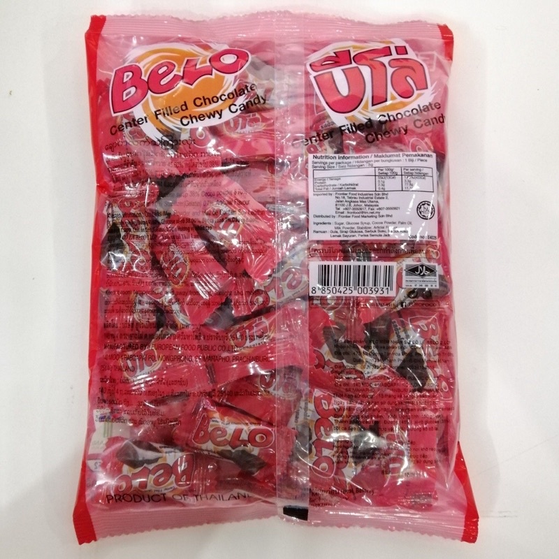 Kẹo Socola Belo Thái Lan Gói 150g