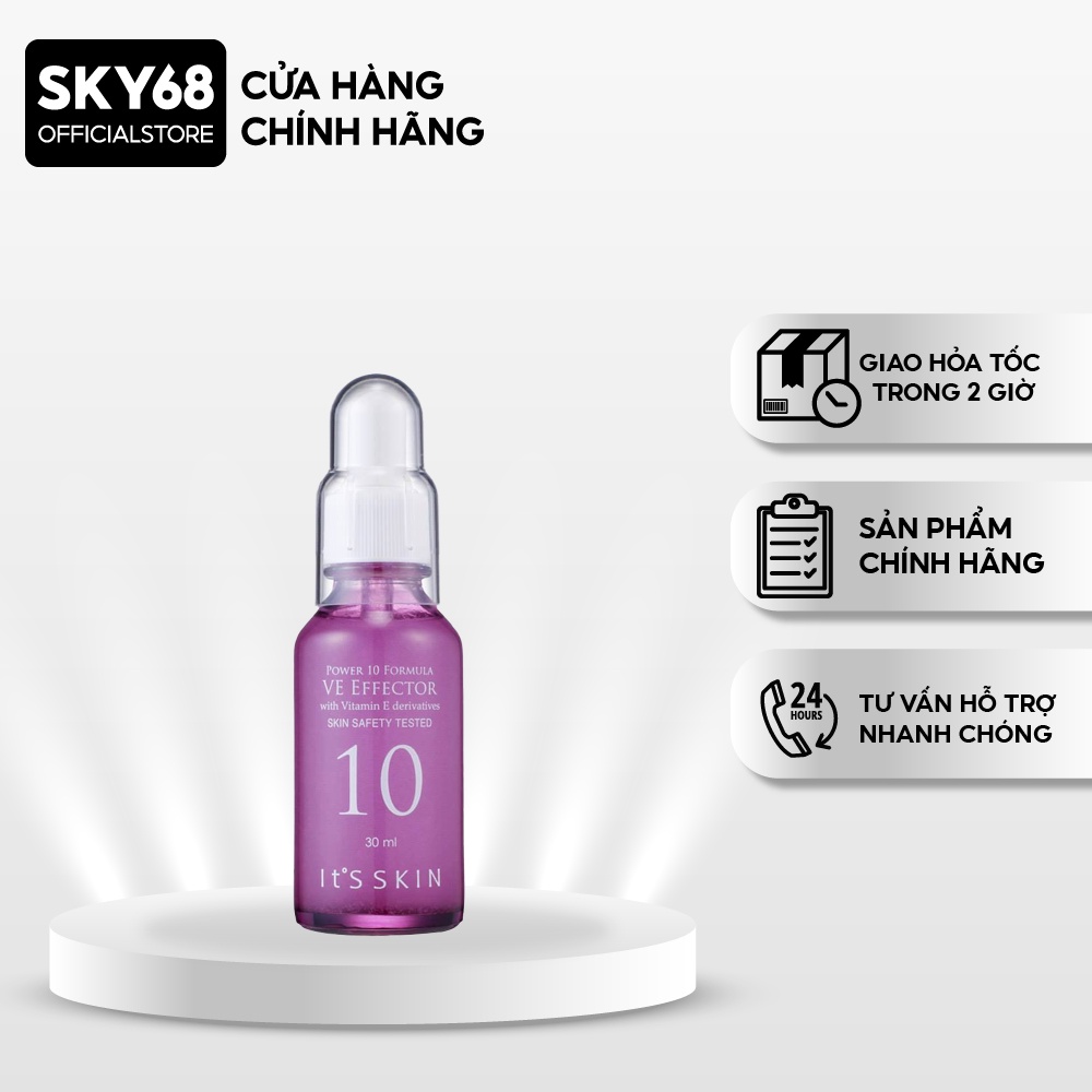 Tinh chất Phục Hồi Da Tổn Thương It's Skin Powder 10 Formula VE Effector 30ml