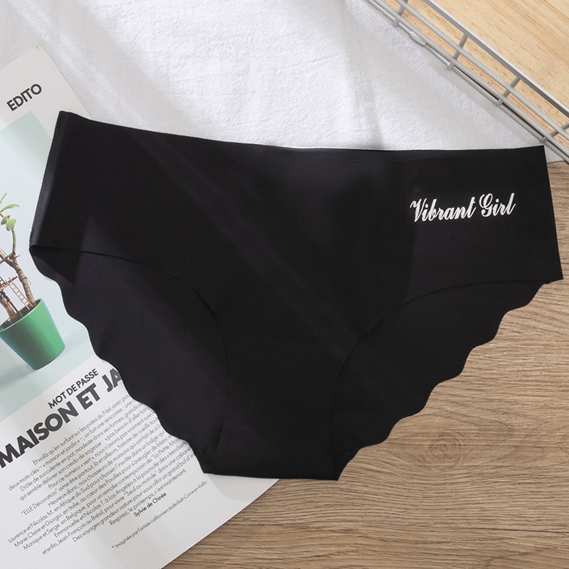 Quần Lót Lụa Lưng Vừa Gợi Cảm Thoáng Khí Cho Nữ