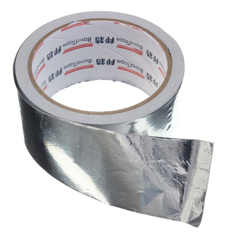 Cuộn băng keo bằng giấy nhôm bạc phản quang cách nhiệt cao cấp tiện lợi
