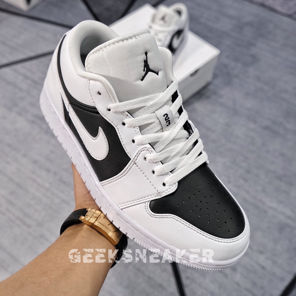 [GeekZoneSneaker] Giày Sneaker Cổ Thấp Air Jordan 1 Low " Panda " | White Black | BigBuy360 - bigbuy360.vn