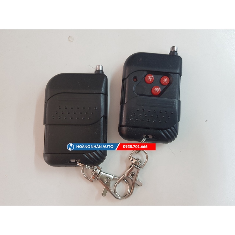 QISHENG - Combo 2 Tay điều khiển cổng xếp từ xa mã học tự động
