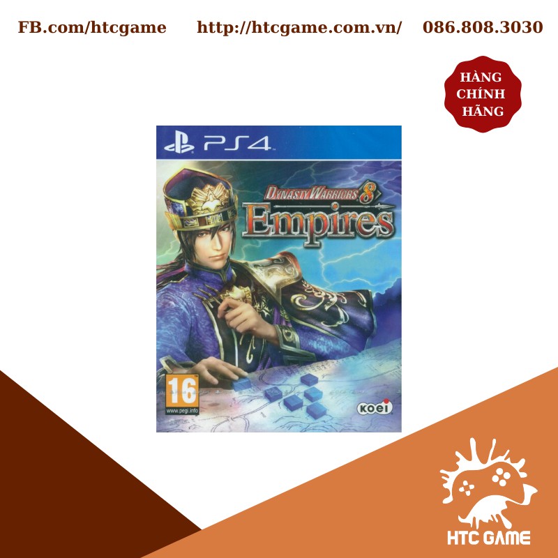 Đĩa game Dynasty Warrior 8 dành cho máy PS4