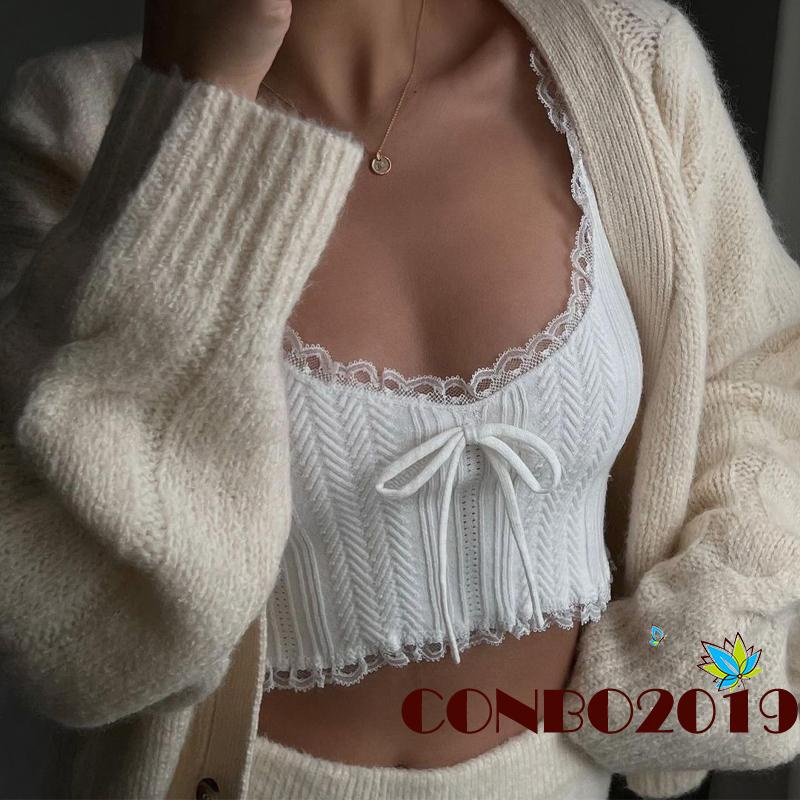 Áo Yếm Nữ Hai Dây Hở Lưng Màu Trắng Thời Trang Mùa Hè