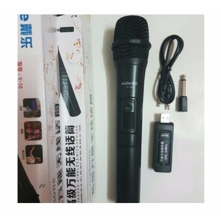 Mic không dây hát  karaoke V10
