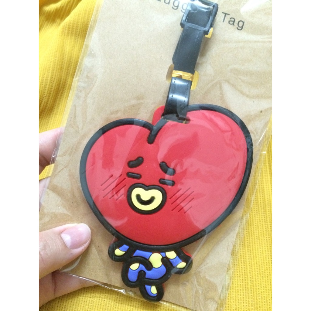 THẺ HÀNH LÝ BT21/ BT21 LUGGAGE TAG [còn Shooky/Mang]