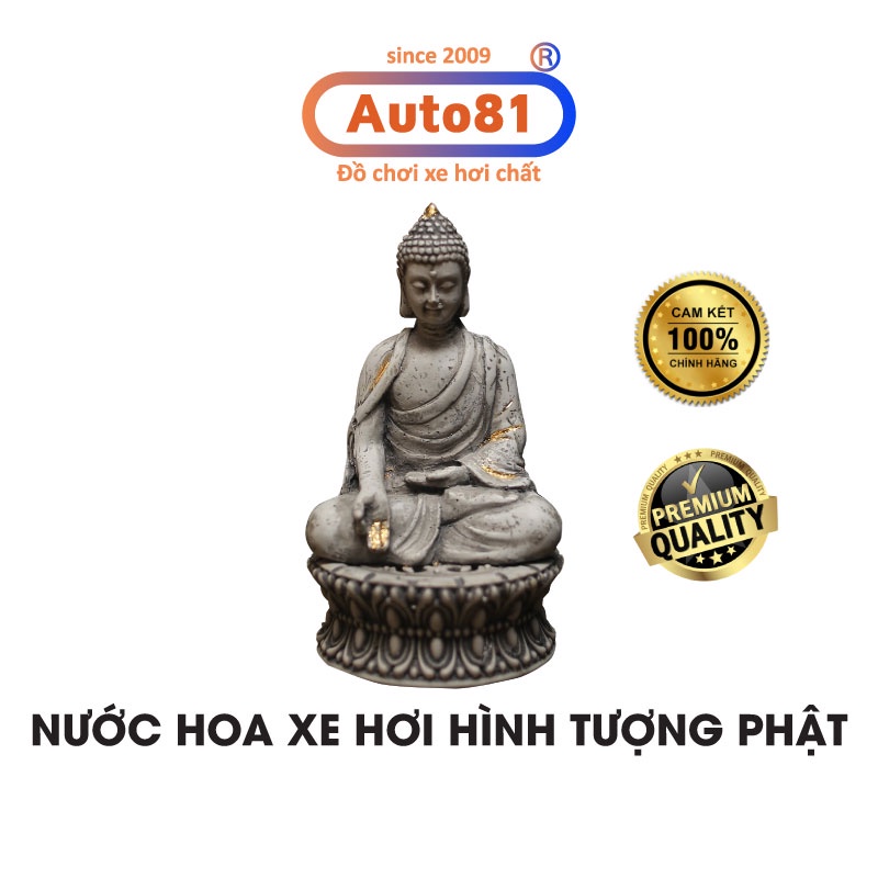 Nước hoa ô tô, nước hoa xe hơi hình tượng Phật Thích Ca chính hãng Xethơm (ẢNH THẬT)