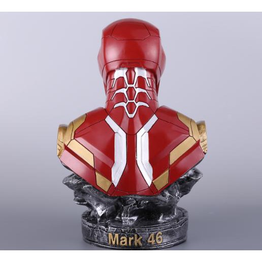 TƯỢNG IRON MAN MK46 THẠCH CAO 36CM