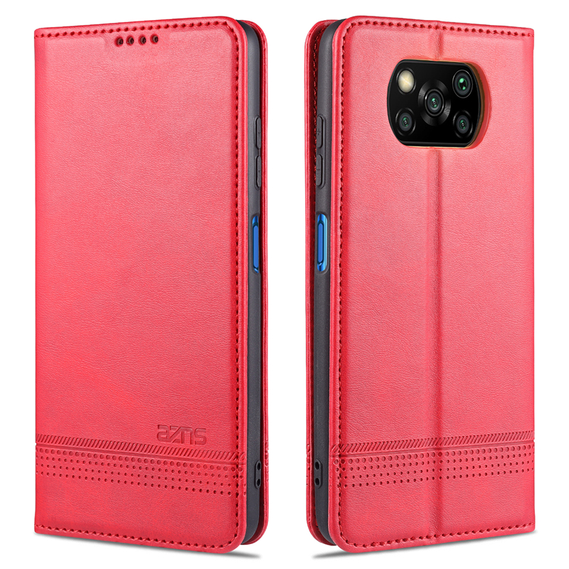 Bao Da Nắp Gập Phong Cách Retro Cho Redmi 9t 9a 9c Note 10 9 Pro Xiaomi Poco M3