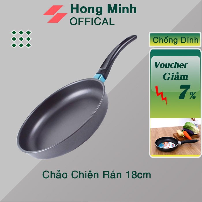 Chảo Rán Chống dính Lòng Sâu Size 18cm Siêu Ưu Đãi