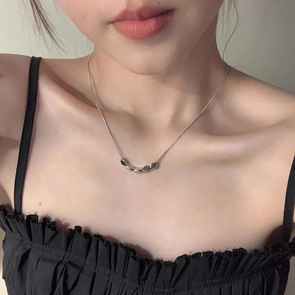 Dây Chuyền Phong Cách Hàn Quốc Sang Trọng Cho Nữ