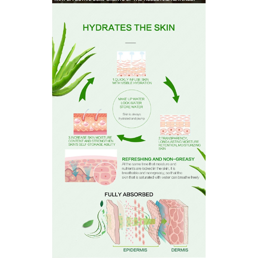 Kem chống nắng Spf50 + chiết xuất nha đam dịu nhẹ dưỡng ẩm da | BigBuy360 - bigbuy360.vn