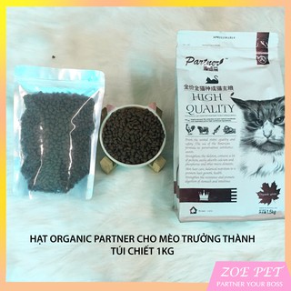 HẠT CHO MÈO TRƯỞNG THÀNH ORGANIC - TÚI CHIẾT 1KG