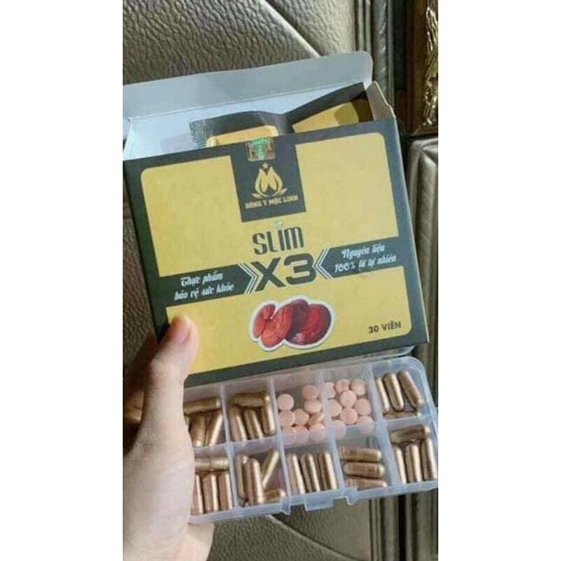 Giảm Cân Đông Y Mộc Linh X3 chín hãng (hộp 30 viên)- Tặng 20viên detox ban đêm | BigBuy360 - bigbuy360.vn