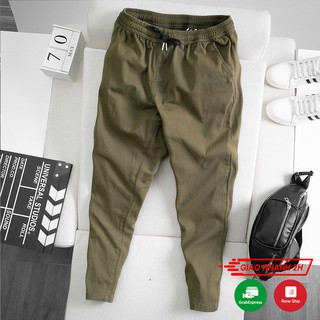 Quần Baggy Kaki Cao Cấp - Dày Dặn, Co Giãn - Lên Form Chuẩn