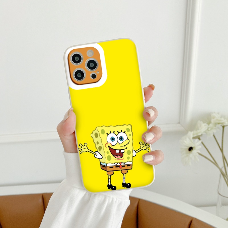 Ốp lưng iPhone hình Cậu bé bọt biển SpongeBob 6/6plus/7plus/8plus/x/xs max/11/11promax/12/12pro/12promax/13/13promax