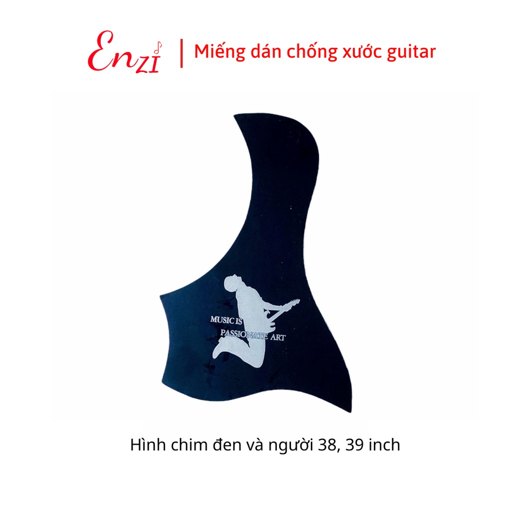 Miếng dán chống trầy xước cho đàn guitar acoustic, classic Enzi