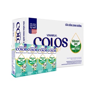 Thùng 48 hộp sữa bột pha sẵn vinamilk colos gold 180ml
