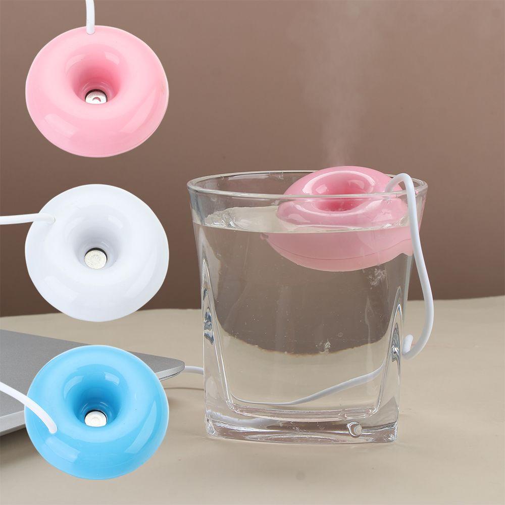 Máy Lọc Không Khí Mini USB Hình Bánh Donut Tiện Dụng