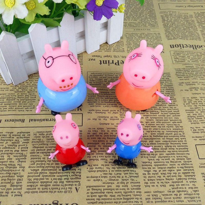 Set 25 Mô Hình Nhân Vật Phim Hoạt Hình Peppa Pig