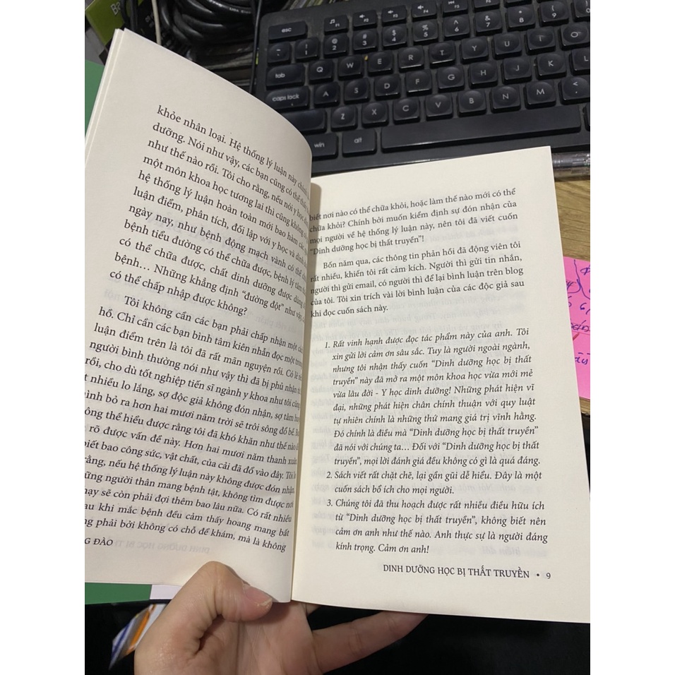 Sách - Dinh dưỡng học bị thất truyền ( Huy Hoàng ) - Tặng kèm bookmark