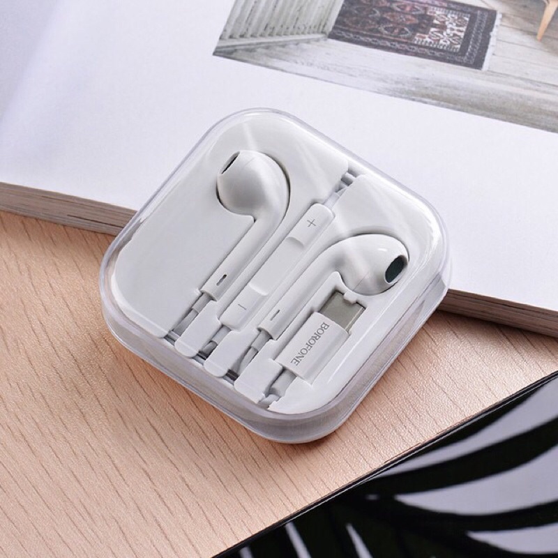 Tai Nghe Nhét Tai Có Dây Kèm Mic BM27 - Zắc Cắm Type C