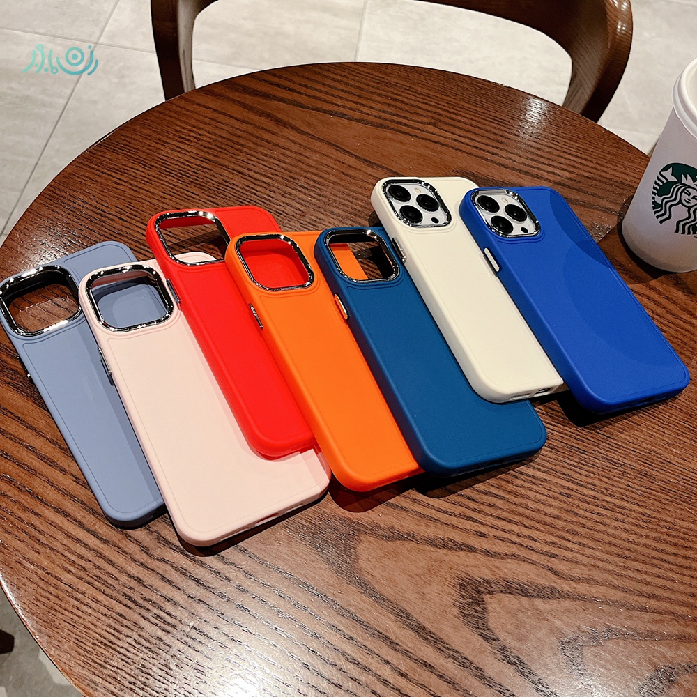 Ốp Điện Thoại Silicon Chống Sốc Màu Kẹo Cho iPhone 14 Pro MAX 14 MAX