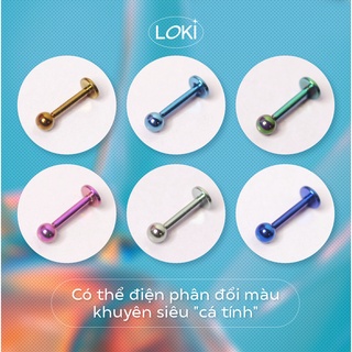 Khuyên tai titan f136 chuẩn astm- basic bi