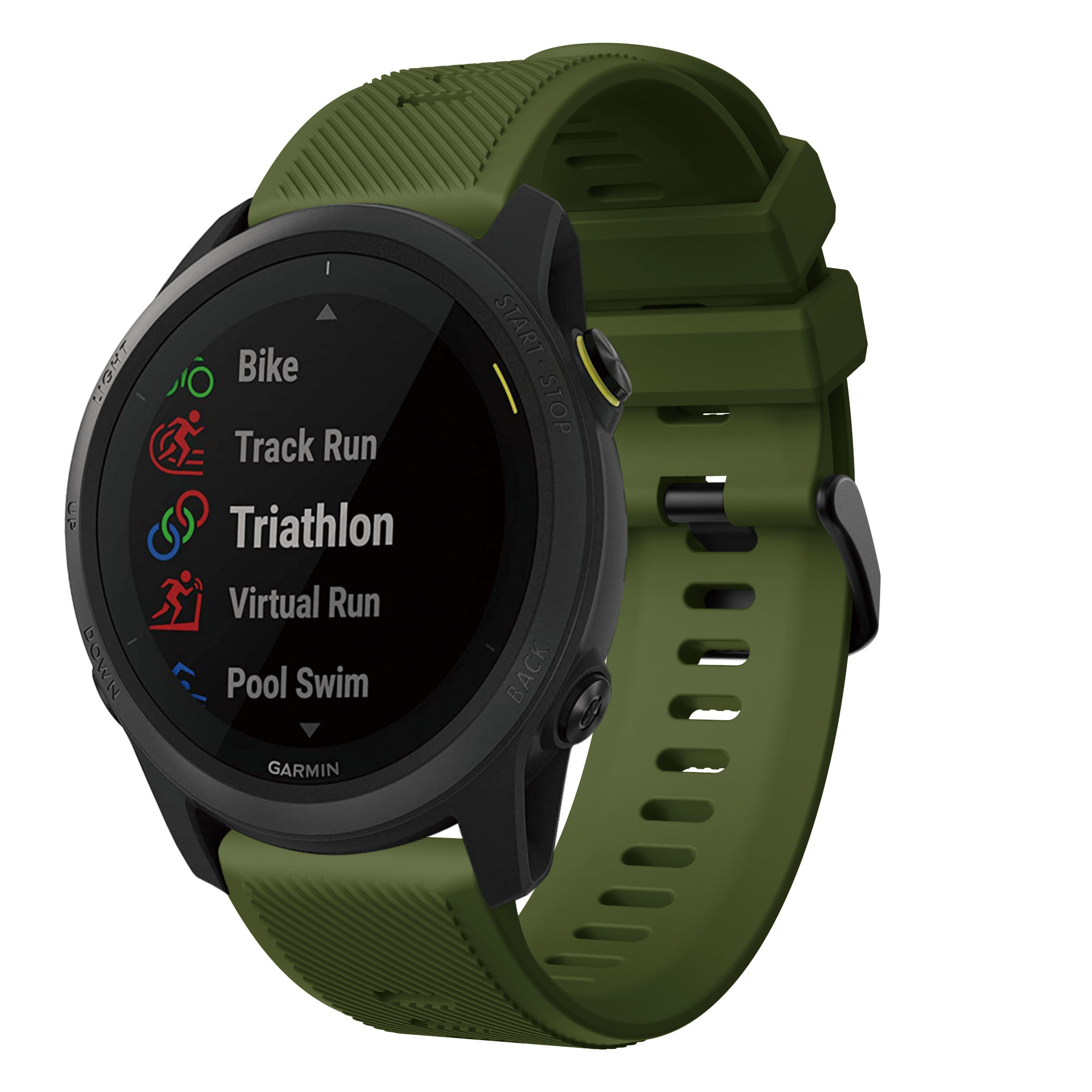 Dây Đeo Silicon Thay Thế Dành Cho Đồng Hồ Thông Minh Garmin Forerunner 745